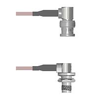 Amphenol Custom Cable Q-0D0480005036i RF Cable Assemblies BNC-RP/TNC-RJB G316 36I