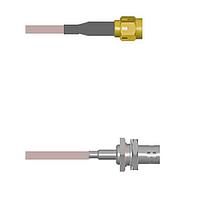 Amphenol Custom Cable Q-3B0040005048i RF Cable Assemblies SMA-SP/BNC-SJB G316 48I