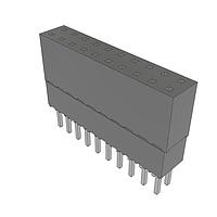 Samtec ESQ-110-23-T-D Sockets Elevated Socket Strip, 0.100" Pitch