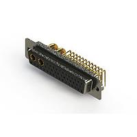 EDAC 630-43W2640-4N2 Mixed Contact D-Sub Connectors Right-angle Power Combo D-Sub Connector