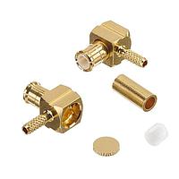 Winchester Interconnect 3606-900-A0001Z RF Connectors MCX R/A Crimp Plug, Non-Magnetic (RG-178)