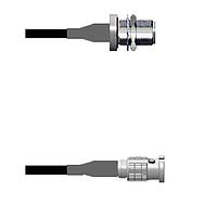 Amphenol Custom Cable Q-1T00V0003072i RF Cable Assemblies N-SJB/HDBNC-SP G174 72I