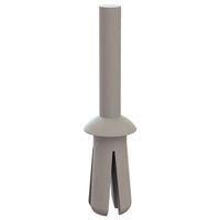 Essentra Components 61PR400700 Push-In Rivet Push Rivet, .245 Hole, .140-.550 Panel Thk