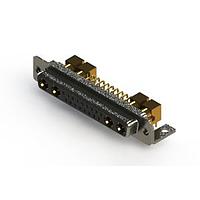 EDAC 630-21W4240-7TC Mixed Contact D-Sub Connectors Right-angle Power Combo D-Sub Connector