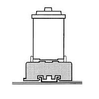 Omron Automation and Safety P2CF-11-E Relay Sockets Front-Conn Socket w/Finger Protection