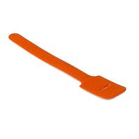 HellermannTyton GT.50X83C2 Hook and Loop Ties Grip Tie Strap, 8.0" x .5", PA6/PP, Orange, 100/pkg