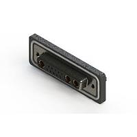 EDAC 628W13W3324-2N5 Mixed Contact D-Sub Connectors Vertical Waterproof Power Combo D-Sub Connector