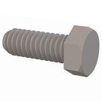 Essentra Components 010832H043 Cap Screw Hex Unslotted Bolt, #8-32 Thread, 7/16 Lg