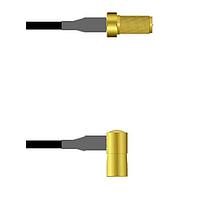 Amphenol Custom Cable Q-7103S0003144i RF Cable Assemblies SMA-SJ/SMB-RP G174 144I