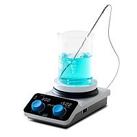 VELP AREX 5 Digital Hot Plate Stirrer with probe (PT100 probe, 20L, 50 - 1500 rpm, RT~310 °C)