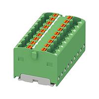 PHOENIX CONTACT 3002886 Distribution Block PTFIX 18X1,5-G GN 1.5mm2 adhesive mnt