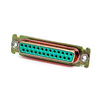 Cinch DBMAR25S Receptacle DSUB 25F CRIMP R G30 ZINC