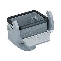 HARTING 09300061750 Hoods 6B CBL TO CBL PG13.5 METAL 1 LEVER