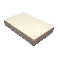 Hammond Manufacturing 1599KGYBAT Battery Door Enclosure FR ABS w/Batt. Door 1.6x5.5x8.66" Grey