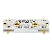 Fairview FMCP1045 Drop-In 90 Degree Hybrid Coupler From 800 MHz to 1.6 GHz Rated To 200 Watts