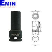 Yato YT-1031 Hexagonal deep impact socket 1/2" (11mm)