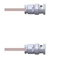 Amphenol Custom Cable Q-0J00J0005024i RF Cable Assemblies BNC-SP/BNC-SP G316 24I