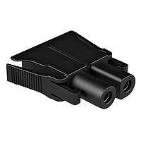 Amphenol SINE Systems PRM0400-G2-PLG Connector Kits 2 Position Female Quick Connect Plug Kit. PRM Series  , Power Rack Mount. 4.0mm Machined RADSOK  R8S Socket Contacts, Retainer Clip, Wire range 10-12AWG, 43A