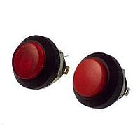 CW Industries GPB556AL05BR Pushbutton Switches OFF-(ON) Pushbutton LED IP67