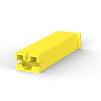 AMP Connectors - TE Connectivity 173974-4 Connectors 187 POSITIVE MK-2 REC 1P YELL.