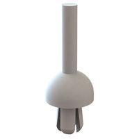 Essentra Components 61PR800300 Push-In Rivet Push Rivet, .250 Hole, .109-.156 Panel Thk