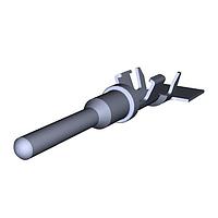 DEUTSCH - TE Connectivity 1060-16-0144 (Cut Strip) Contact SZ 16 STAMP CONT PIN CUT STRIP OF 100