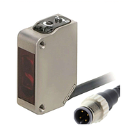 OMRON E3ZM-CD62 Oil-resistant photoelectric sensor (Diffuse reflective, 1000 mm, NPN, M12 pigtail Smartclick)
