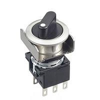 IDEC LB6MS-21T6 Panel Mount Indicators / Switch Indicators LB 16mm Selector SW DPDT