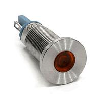 Dialight 620-1202-304F Indicators 8mm FLT PMI GREEN 6VDC