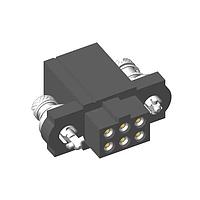 Harwin M80-4D20642FC Connectors 03+03 WAY FEM L/BORE 101LOK
