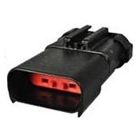 Aptiv 15489820 Connectors 4 way Male APEX 2.8 Sealed Black CONN