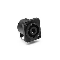 Amphenol Audio SP-4-MDH Speaker Connectors 4P D FLANGE CHASSIS HORIZONTAL BOARD