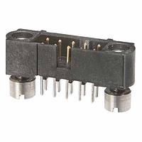 Harwin M80-5T13422M3 Power to the Board 17+17 Pos. Male DIL Vertical Throughboard Conn. Jackscrews