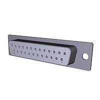 NorComp 172-E25-203R021 Receptacle 25P FEMALE SODR CUP .250" NUTS B/S