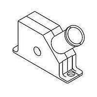 AirBorn MM-263-031-000-0000 EMI/RFI Backshell Rugged Backshell 2 Row CAD