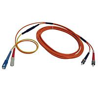 Tripp Lite N420-03M Fiber Optic Cable Assemblies 3M STSC DUP MD,COND FIBER