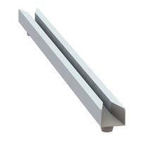 Essentra Components 21CGS00450 Snap-In Card Guide, 4.5 in Length, Solid Leg