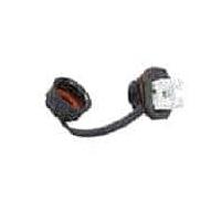 Belden E100501 010S1 Modular UTP Black Mod. Jack Tethered Cap