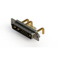 EDAC 629-13W3650-2T2 Mixed Contact D-Sub Connectors Right-angle Power Combo D-Sub Connector