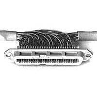 AMP Connectors - TE Connectivity 552827-2 Headers & Wire Housings RCPT ASSY 50 POS MULTI-WIRE