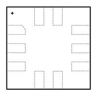 Analog Devices MAX98360AEFB+T Plug and Play Digital Amplifier Digital Class D with 1.2 V Digital suppl