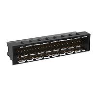 ERNI - TE Connectivity 284332-E Connectors 50-PIN,RIGHTANGLE,SMT