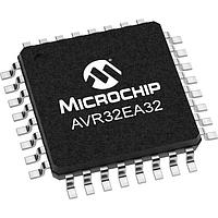 Microchip Technology AVR32EA32-I/PT MCUs 32KB, RWW, 4KB RAM, 32p, 20MHz, CFD, 12b ADC, PGA, 2xComp, DAC, 3xUART, SPI, TWI
