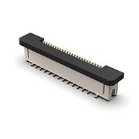 GCT (Global Connector Technology) FFC2A32-24-T Board Mount 24W, 0.5MM, FFC Con, Vert, H4.25mm, SMT, Tin, T&R