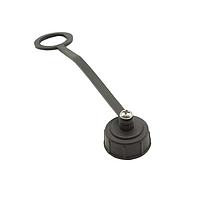 Bulgin PXP0026 Miniature Plastic Sealing Cap Compact Plastic Sealing Cap with Rubber Lanyard