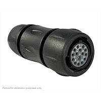 Eaton Souriau-Sunbank UTS6JC14E15S Plugs 15P Strt Socket Plug Backshell Size 14E