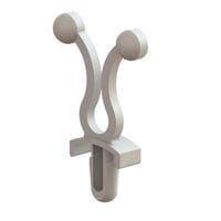 Essentra Components TLJ-200-01 Twist Lock Clip Twist Lock,Self Mnt,Natural