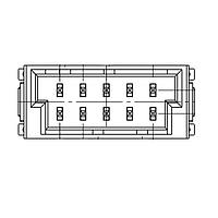 ERNI - TE Connectivity 524639-E Headers MAXIBR_QT M 2X5P ST SMT TIN BK