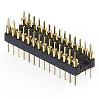 Mill-Max 151-10-328-00-003000 Pin Strip 28P DIP HDR OPEN FRAME .252L