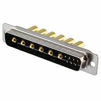 NorComp 680S13W6103L401 Mixed Contact D-Sub Connectors IP67 POWER-D 13W6 40A MALE SOLDER